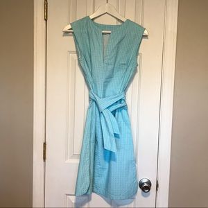 Kaycee Hughes Sleeveless Oversized Art Deco Dress w/tie belt